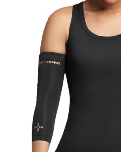 Tommie Copper Women's Core Compression Elbow Sleeve 9 Tommie Copper Women's Core Compression Elbow Sleeve -Fitness & Health Care Store 475084 BLK 3