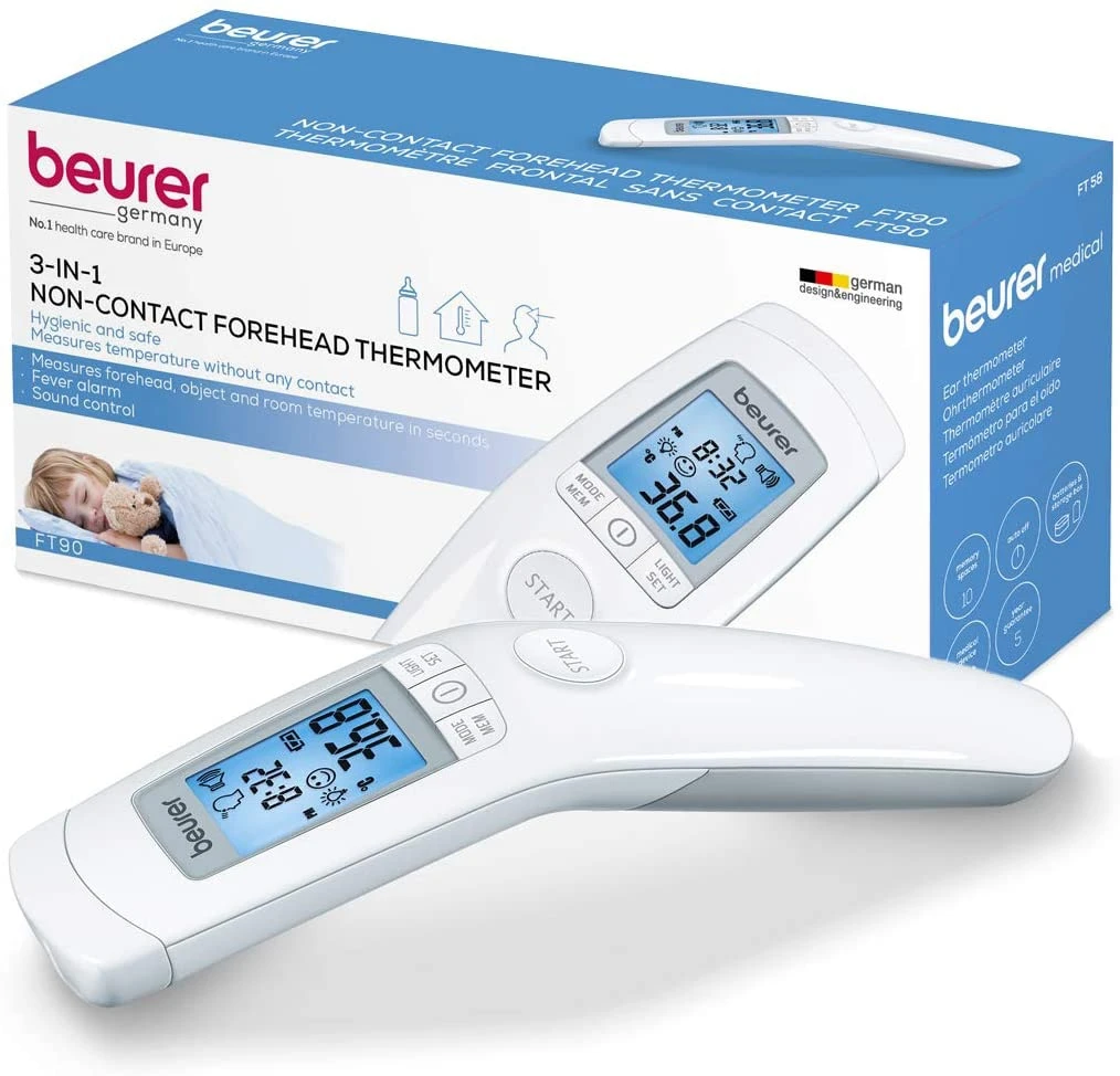 Beurer 3-In-1 Non-Contact Forehead Thermometer 3 Beurer 3-In-1 Non-Contact Forehead Thermometer