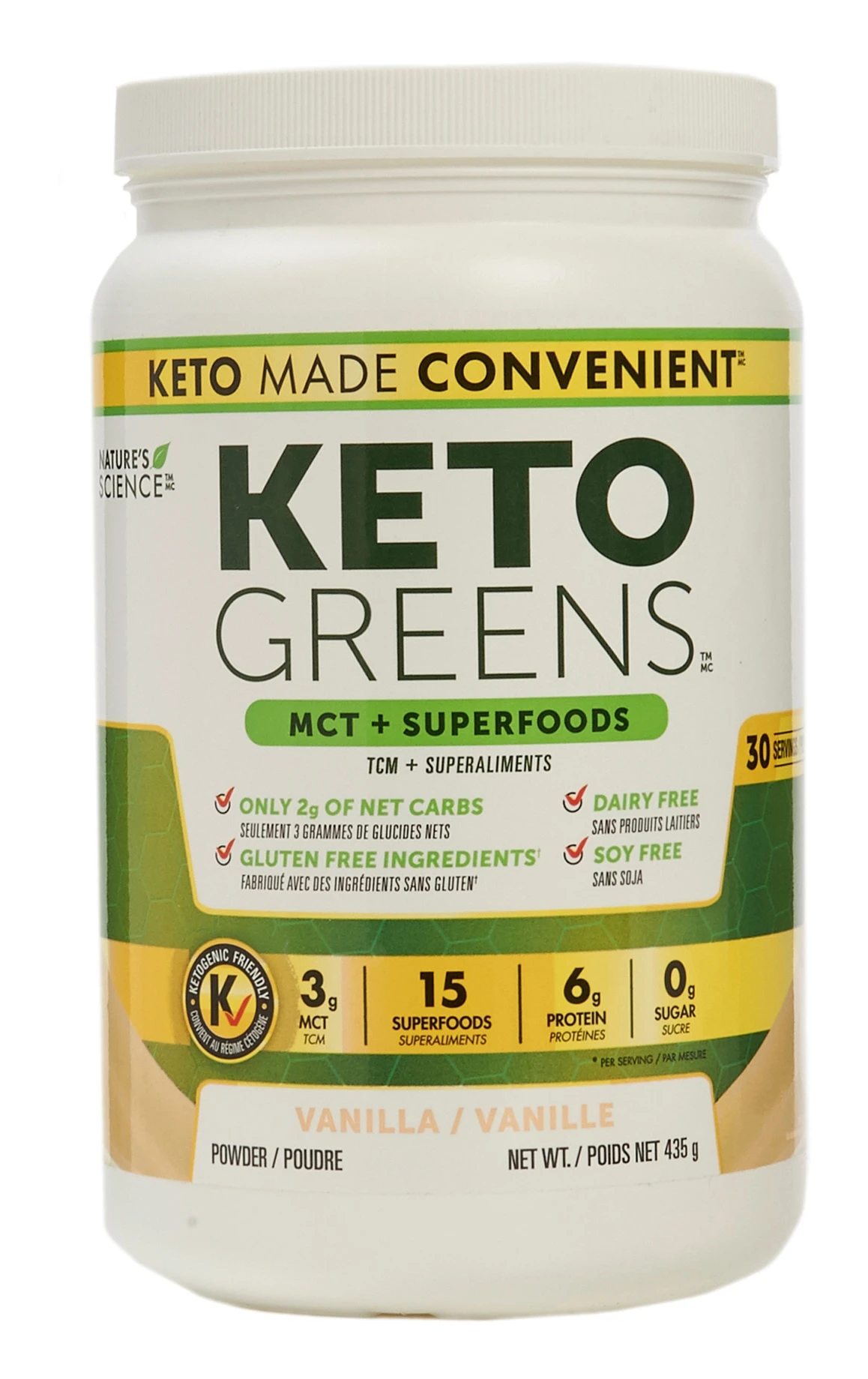 Keto Made Convenient Nature's Science Keto Greens 3 Keto Made Convenient Nature's Science Keto Greens