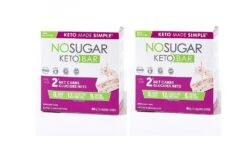 Keto Made Simple No Sugar Keto Bar 12-Count Duo
