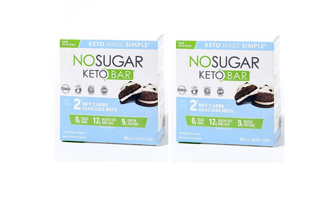 Keto Made Simple No Sugar Keto Bar 12-Count Duo 6 Keto Made Simple No Sugar Keto Bar 12-Count Duo - Image 4