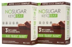 Keto Made Simple No Sugar Keto Bar 12-Count Duo 16 Keto Made Simple No Sugar Keto Bar 12-Count Duo -Fitness & Health Care Store 631835 FBN