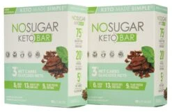Keto Made Simple No Sugar Keto Bar 12-Count Duo 18 Keto Made Simple No Sugar Keto Bar 12-Count Duo -Fitness & Health Care Store 631835 MTCH