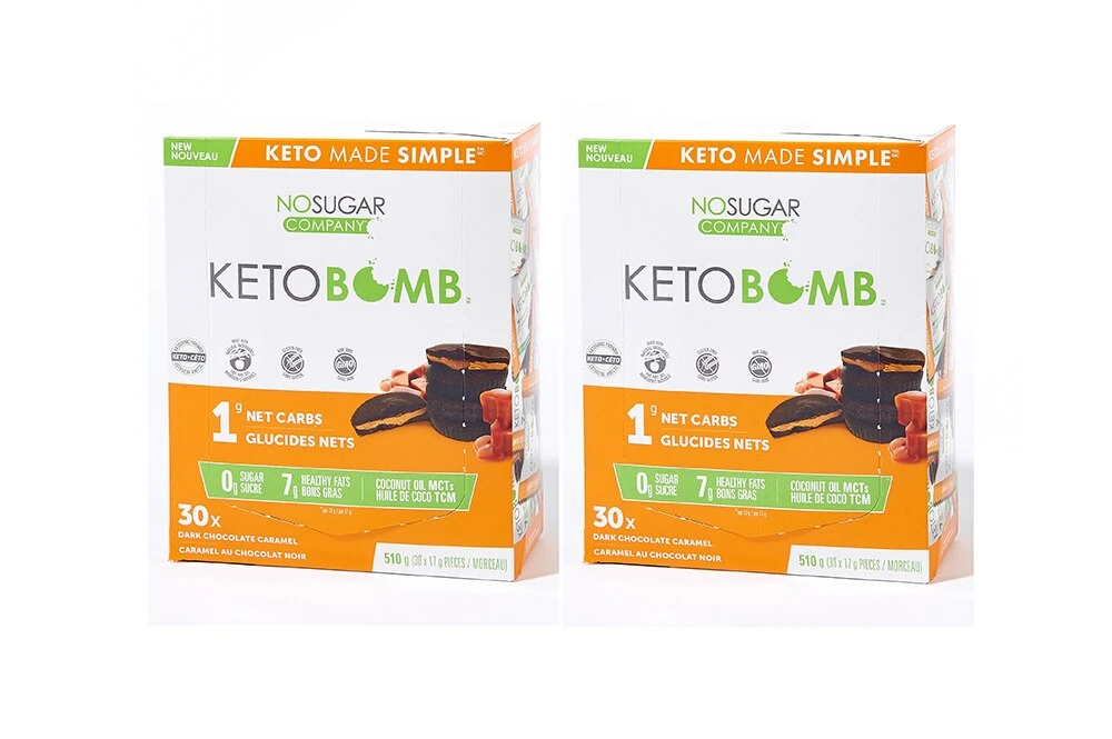 Keto Made Simple No Sugar Keto Bomb 30-Count Duo 3 Keto Made Simple No Sugar Keto Bomb 30-Count Duo