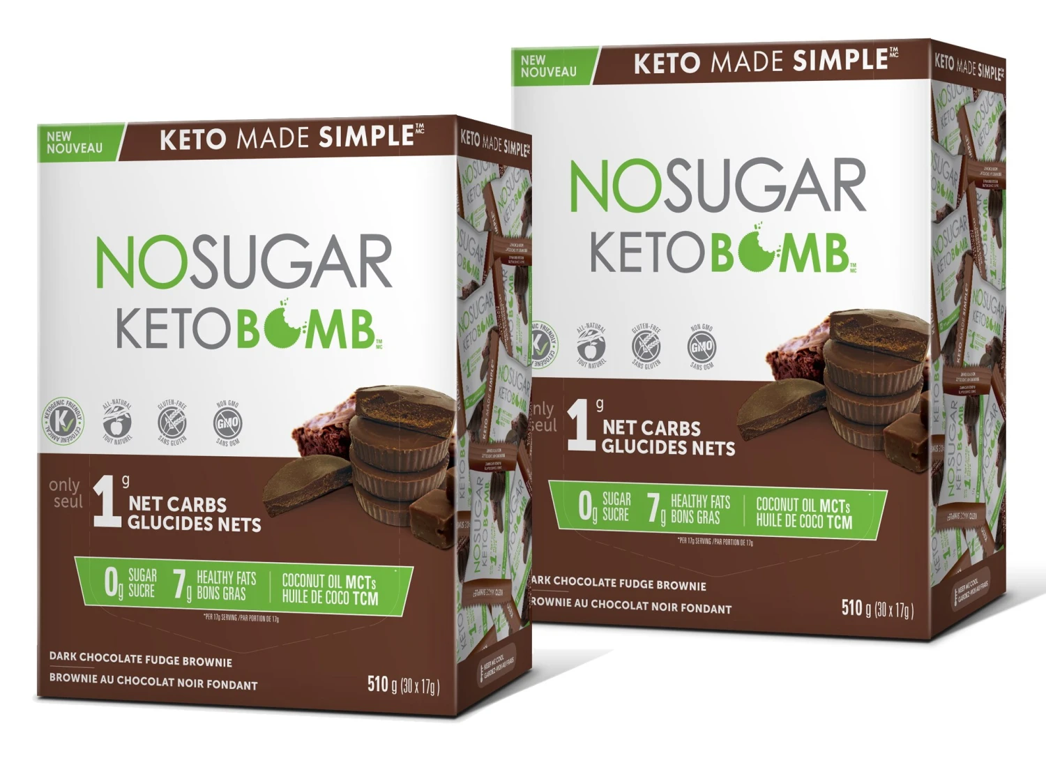 Keto Made Simple No Sugar Keto Bomb 30-Count Duo 4 Keto Made Simple No Sugar Keto Bomb 30-Count Duo - Image 2
