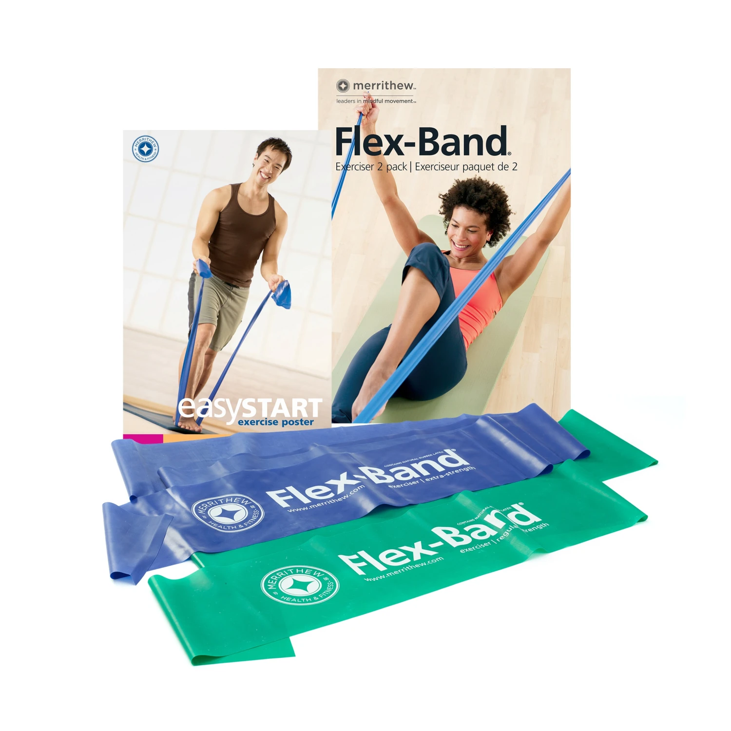 Merrithew™ Flex-Band® Two-Pack 3 Merrithew™ Flex-Band® Two-Pack