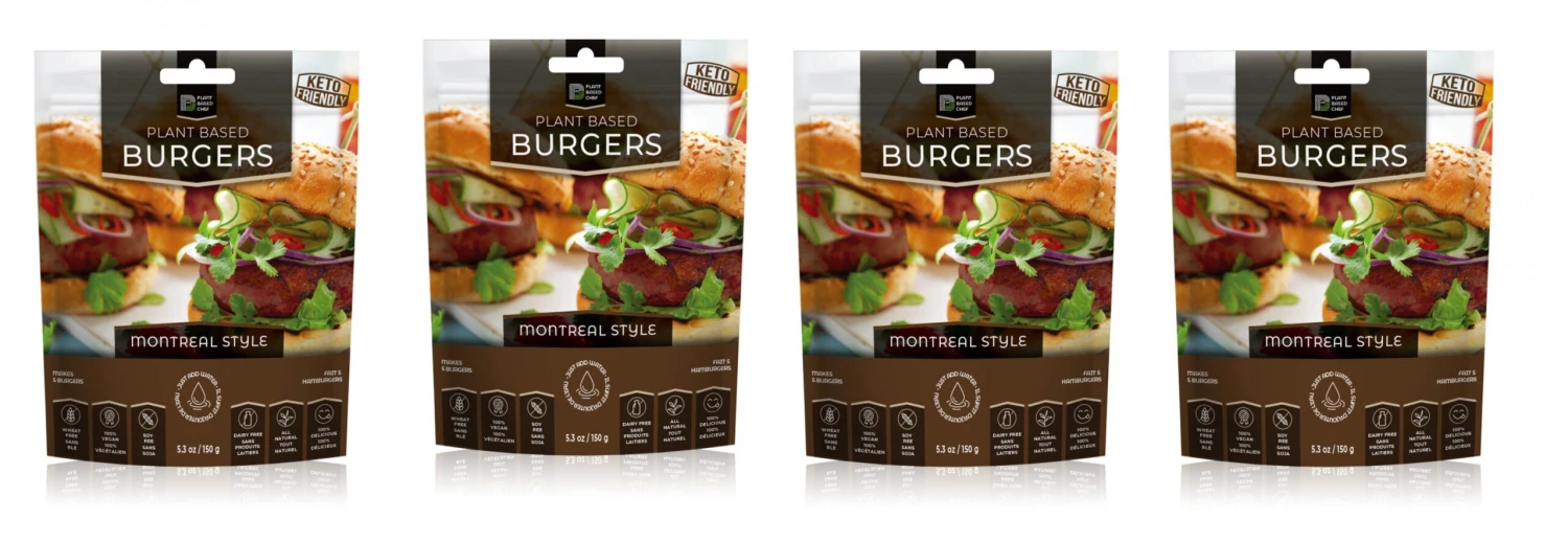 Schinoussa Plant Based Chef Burgers 4-Pack 5 Schinoussa Plant Based Chef Burgers 4-Pack - Image 3