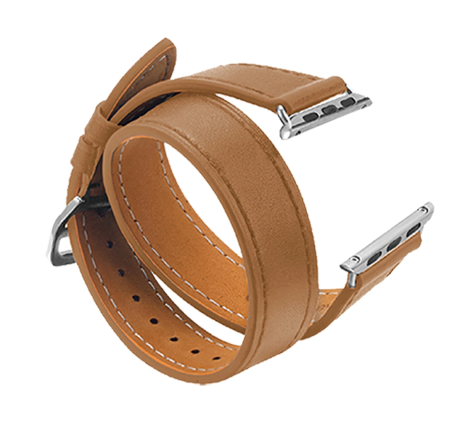 Digital Basics Lane Leather Double Wrap For Apple Watch 11 Digital Basics Lane Leather Double Wrap For Apple Watch - Image 9