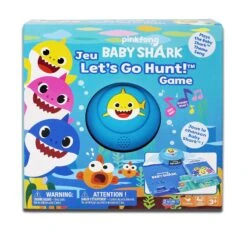 Cardinal Games Pinkfong Baby Shark Let's Go Hunt Board Game With Song