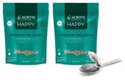 Koryfe Happy Tea (2-Pack) With Bonus Tea Strainer
