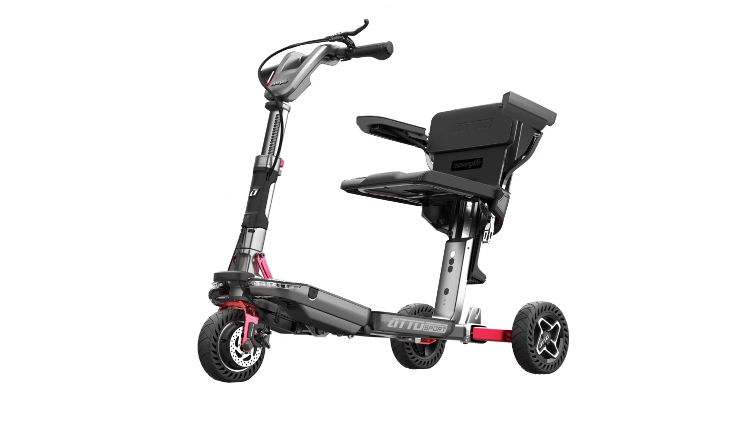 Moving Life Atto Sport Mobility Scooter With Arms 3 Moving Life Atto Sport Mobility Scooter With Arms