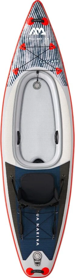 Aqua Marina Cascade All-Around SUP-Kayak With 2-in-1 Adjustable Aluminum Paddle And High-Back Seat