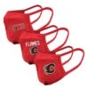 Youth Calgary Flames NHL Reusable Team Logo Face Masks (3-Pack) 1 Youth Calgary Flames NHL Reusable Team Logo Face Masks (3-Pack) -Fitness & Health Care Store 695932