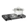 Salton Double Burner Portable Cooktop (Black) 1 Salton Double Burner Portable Cooktop (Black) -Fitness & Health Care Store 702642