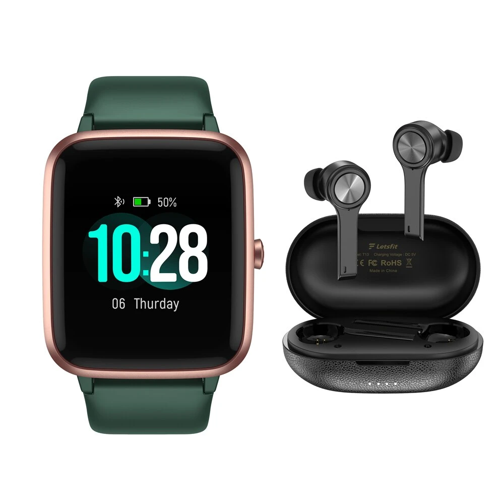 Letsfit Smart Watch With T13 True Wireless BT Earbuds 5 Letsfit Smart Watch With T13 True Wireless BT Earbuds - Image 3