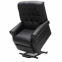 EZee Life Neptune Leather Lift Chair (Black)