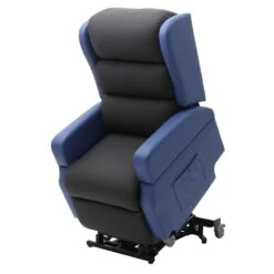 EZee Life Earth Lift Chair (Charcoal Grey/Blue)