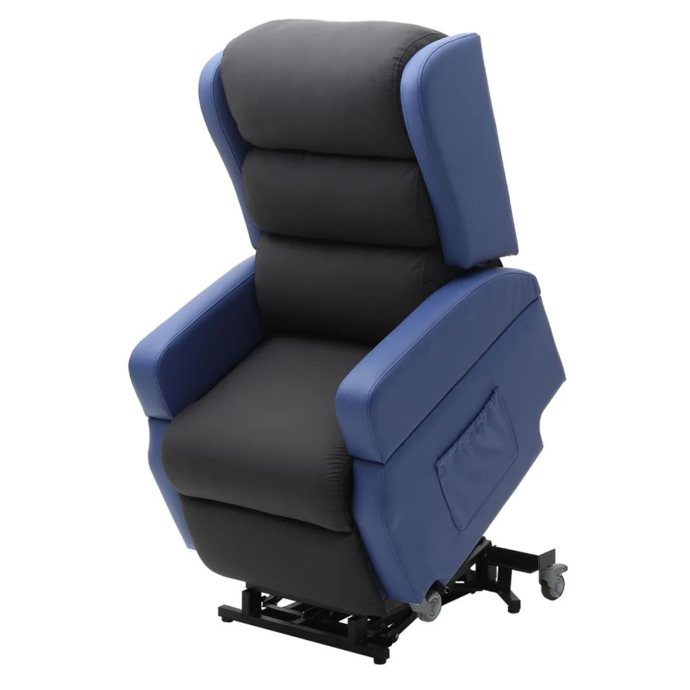 EZee Life Earth Lift Chair (Charcoal Grey/Blue) 3 EZee Life Earth Lift Chair (Charcoal Grey/Blue)