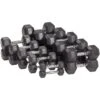 BalanceFrom Rubber Encased Hex Dumbells Pair 1 BalanceFrom Rubber Encased Hex Dumbells Pair -Fitness & Health Care Store 707592