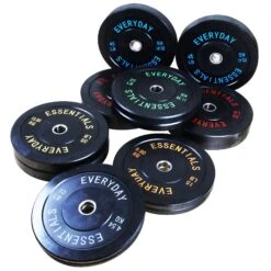 BalanceFrom Everyday Essentials Bumper Plate Weight With Steel Hub Single 10 BalanceFrom Everyday Essentials Bumper Plate Weight With Steel Hub Single -Fitness & Health Care Store 707798 2