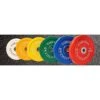 BalanceFrom Everyday Essentials Coloured Bumper Plate Weight With Steel Hub Single -Fitness & Health Care Store 707799