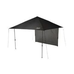 Coleman Oasis Lite Canopy 10 X 10 One-Peak With Sidewall Black Shelter