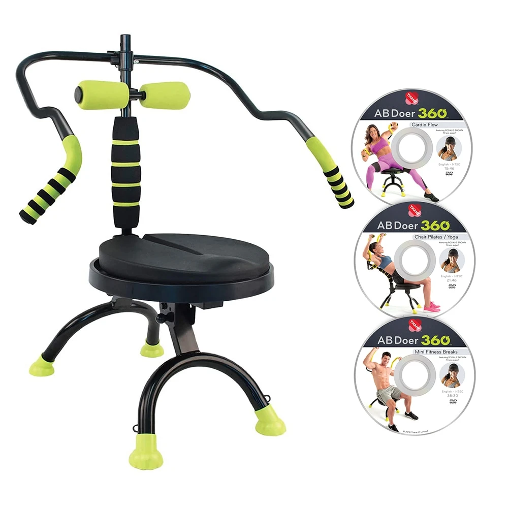 Ab Doer 360 Fitness System With Rosalie Brown DVD Set 3 Ab Doer 360 Fitness System With Rosalie Brown DVD Set
