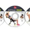 Ab Doer 360 Workout DVDs By Rosalie Brown (Set Of 3) 1 Ab Doer 360 Workout DVDs By Rosalie Brown (Set Of 3) -Fitness & Health Care Store 714193