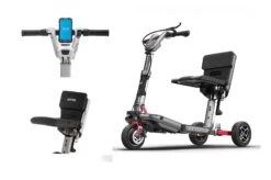 Moving Life Atto Sport Mobility Scooter With Bonuses