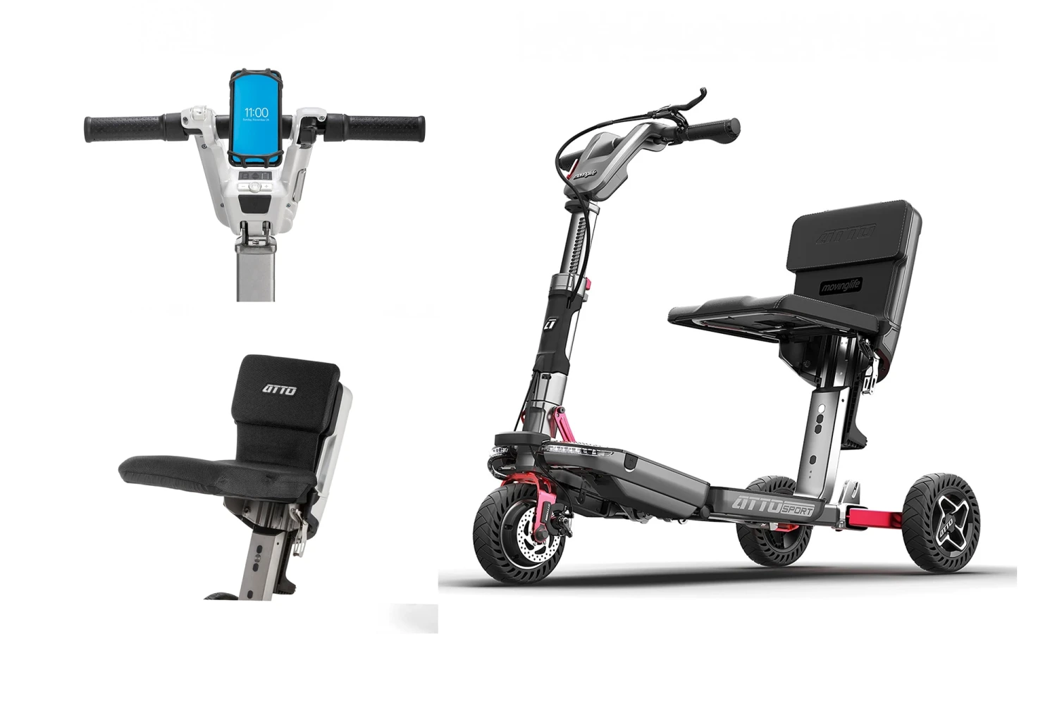 Moving Life Atto Sport Mobility Scooter With Bonuses 3 Moving Life Atto Sport Mobility Scooter With Bonuses