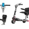 Moving Life Atto Sport Mobility Scooter With Armrests & Bonus
