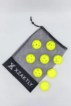 Xzaktly Indoor Pickleballs - Set Of 8