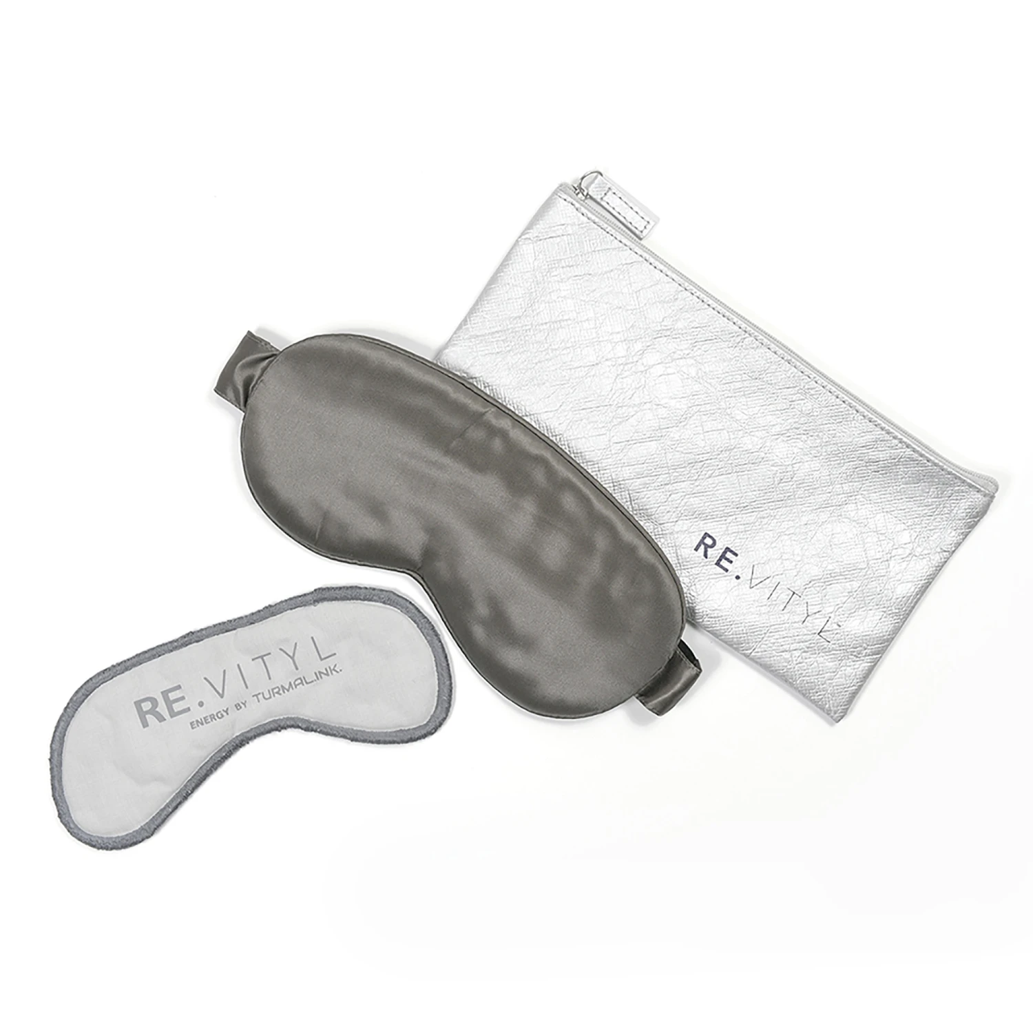RE.VITYL Sleep Magic Silk Mask - Gray Silk 3 RE.VITYL Sleep Magic Silk Mask - Gray Silk