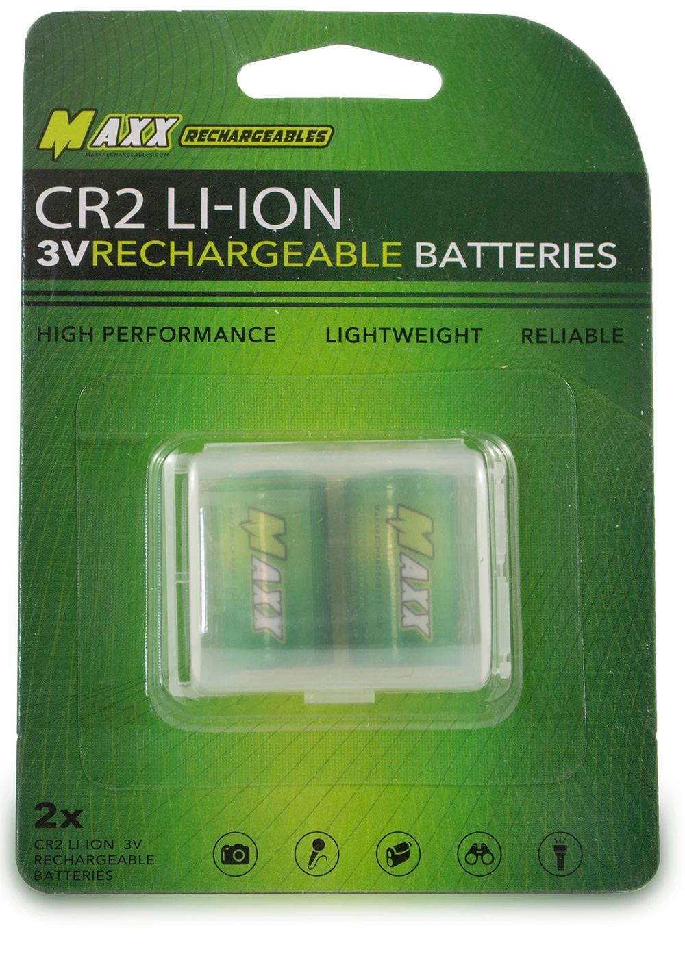 Golfing Buddies CR2 2-Pack Rechargeable Batteries 3 Golfing Buddies CR2 2-Pack Rechargeable Batteries