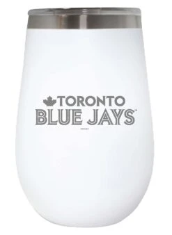 Golfing Buddies Toronto Blue Jay Namaka White 12oz Wine Tumbler