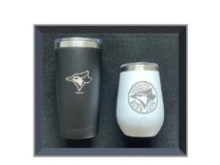 Golfing Buddies Toronto Blue Jays Gift Set- Wine Tumbler And Low Ball Tumbler